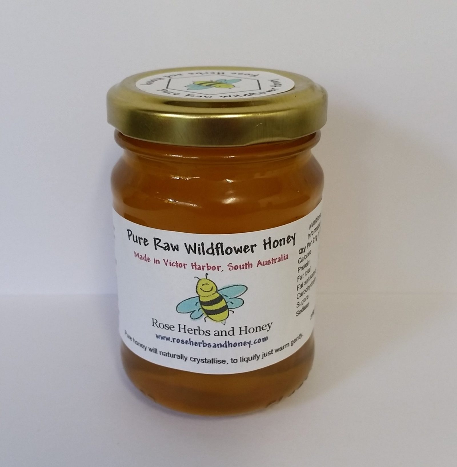 Raw Wildflower Honey 200g, $5.00